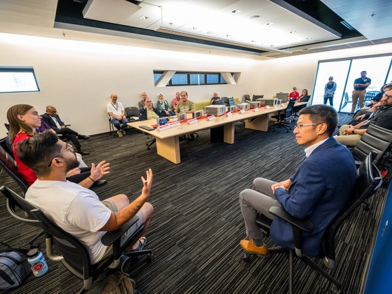 people in conference room
