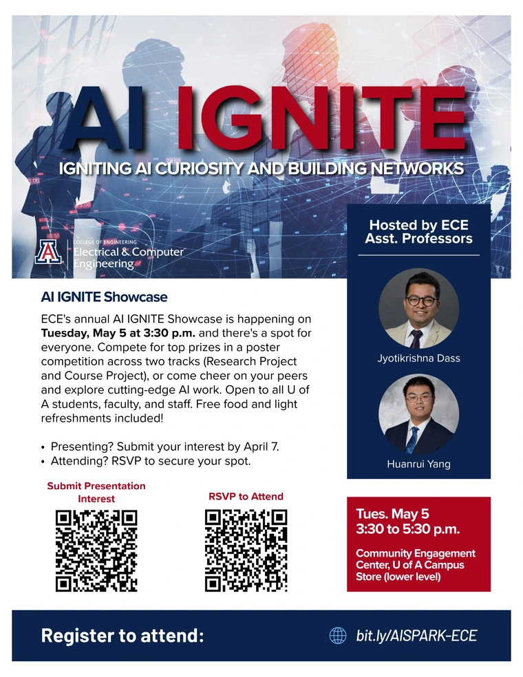 AI IGNITE event flier