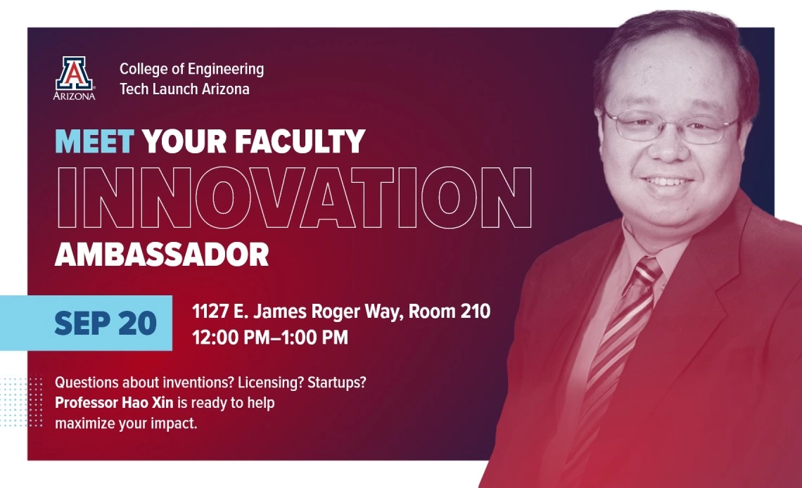 Hao Xin, Meet Your Faculty Innovation Ambassador