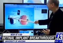 Wolfgang Fink's retinal implant technology in the news