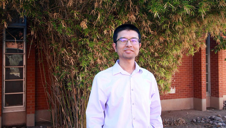 Associate professor Ming Li develops protocols and systems for securing sensitive data, including medical information and data shared between automated vehicles.